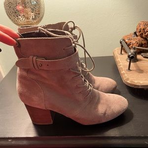 Sole Society Grey Booties